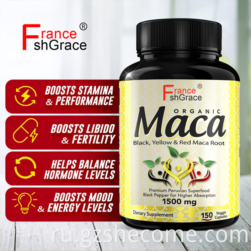 best maca root capsules
